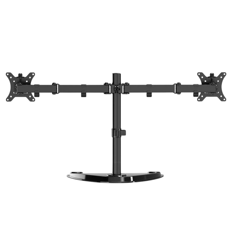 Suport birou pentru monitoare gembird ms-d2st-02, negru 9