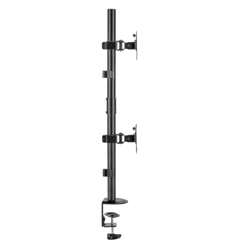 Suport birou pentru monitoare gembird ms-d2st-02, negru 5