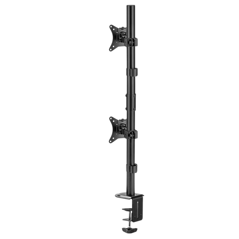 Suport birou pentru monitoare gembird ms-d2st-02, negru 11