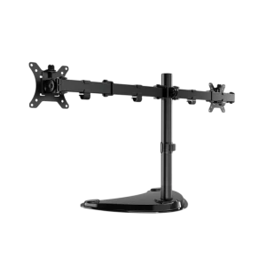 Suport birou pentru monitoare gembird ms-d2st-02, negru Thumbnail 4