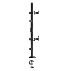 Suport birou pentru monitoare gembird ms-d2st-02, negru Thumbnail 5