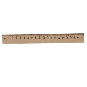 Rigla lemn 20cm  cm20 / 8020 Thumbnail 1