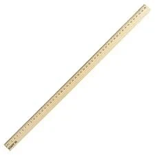 Rigla lemn 50cm