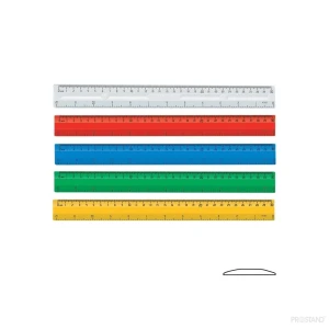 Rigla plastic 30cm incolor  600  ark  /48 Thumbnail 2