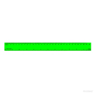 Rigla plastic 30cm color 8015