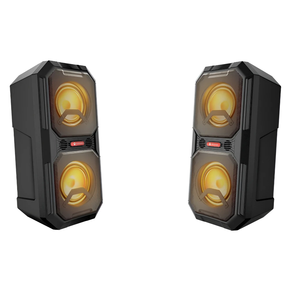 Motorola party speaker rokr820, bluetooth, led 80w,ipx4 , playtime: 20 hours  black 3