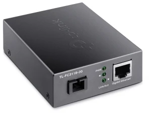 Tp-link mc220l, gigabit sfp media converter, 1 x lan gigabit port, 1 x 1000m sfp port, multi-mode/single-mode sfp module Thumbnail 2