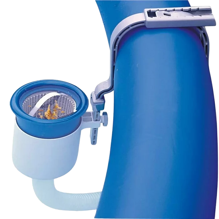 Скиммер для сбора мусора intex deluxe surface skimmer, белый/синий, 28000 2