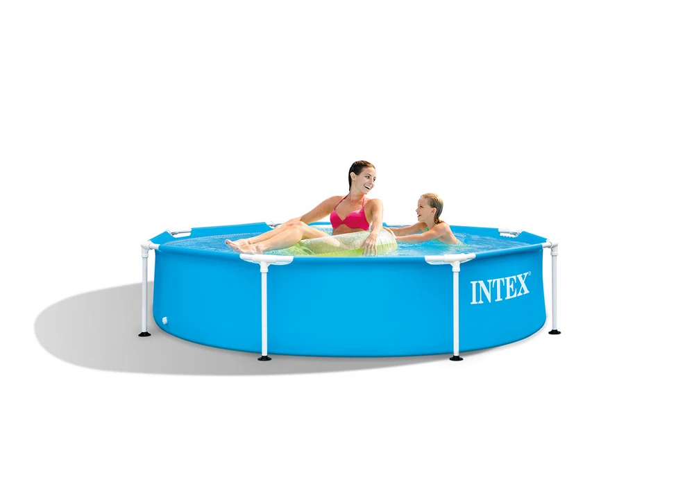 Piscină cu cadru metalic intex metal frame, 1828l, albastru deschis, 28205 3
