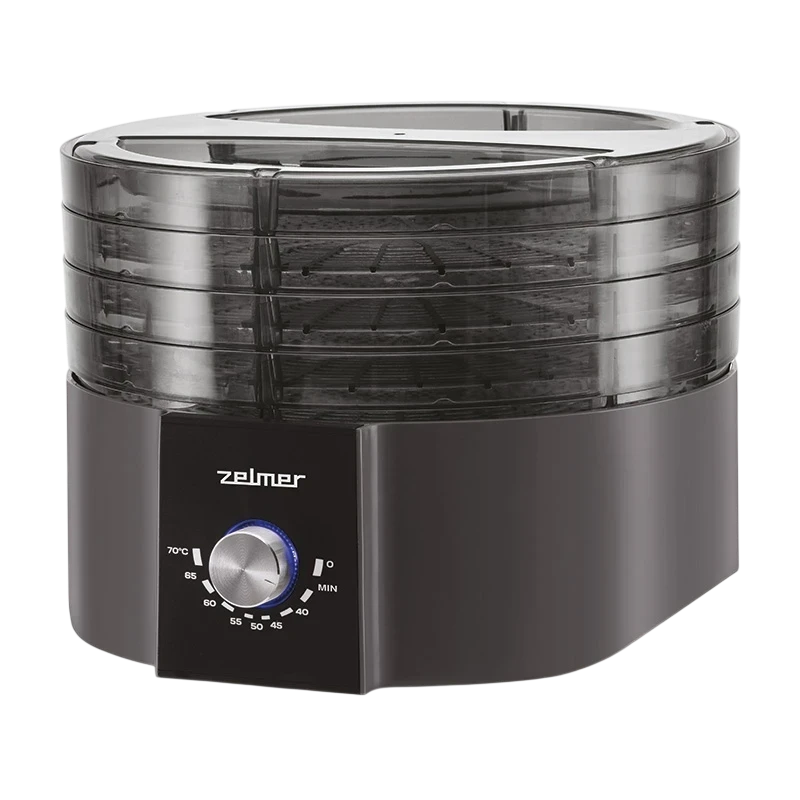 Сушилка для фруктов zelmer zfd1004, чёрный 2