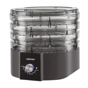 Deshidrator de fructe zelmer zfd1004, negru