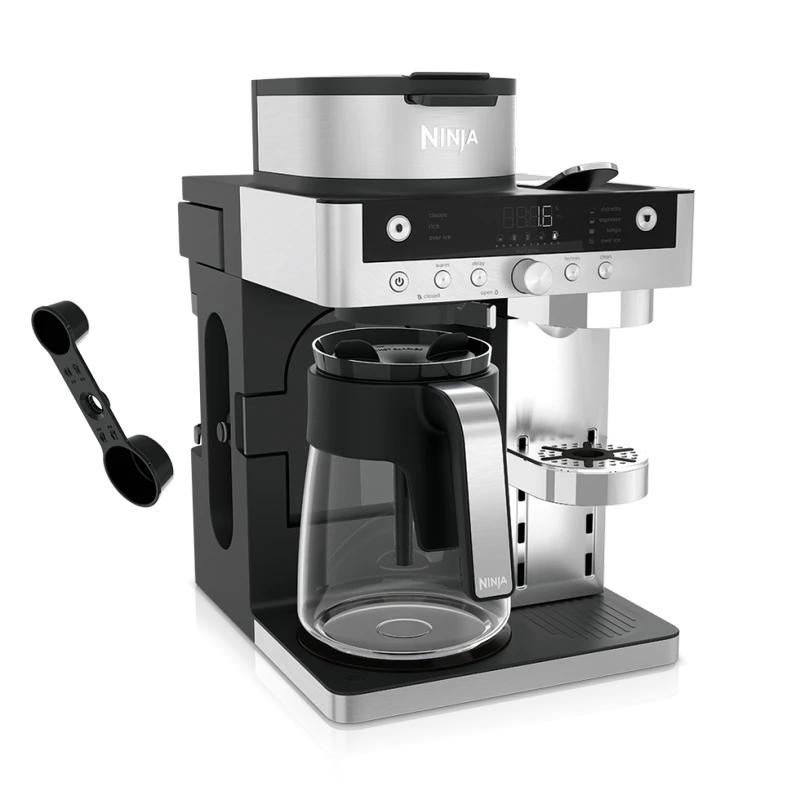 Cafetiera cu picurare ninja cfn803eu, 1500w, argintiu 4