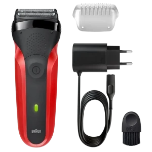 Aparat de ras electric braun series 3 300s, roșu Thumbnail 7