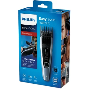 Aparat de tuns philips series 3000 hc3530/15, albastru deschis | negru Thumbnail 13