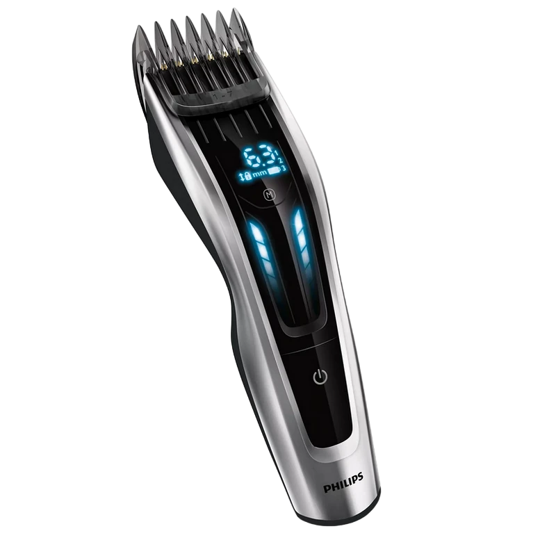 Машинка для стрижки philips series 9000 hc9450/15, чёрный | серебристый 13