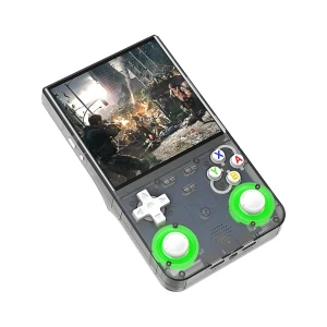 Game console r36 ultra handheld, 64gb, high performance, black/grey (gta sa, god of war) Thumbnail 3