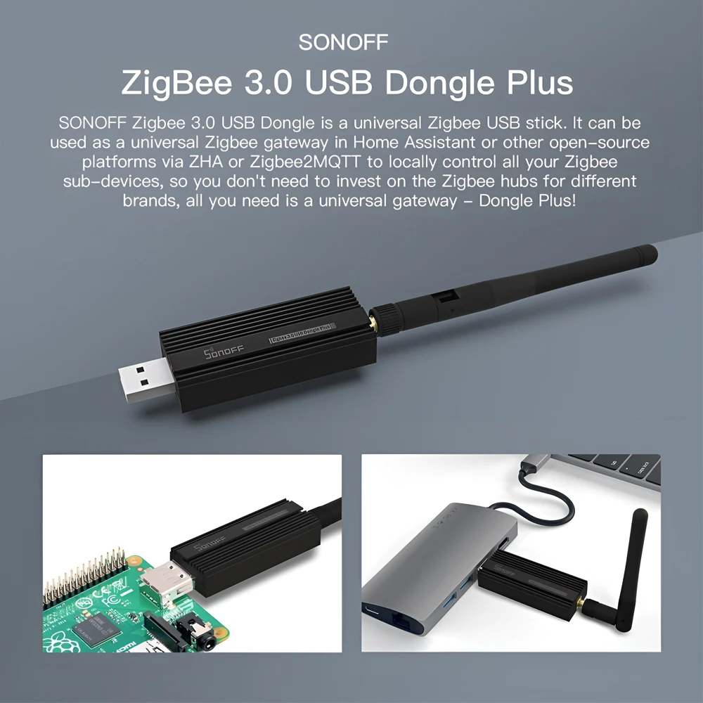 Sonoff zigbee 3.0 usb dongle plus zbdongle-p 2