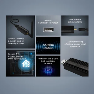 Sonoff zigbee 3.0 usb dongle plus zbdongle-p Thumbnail 3