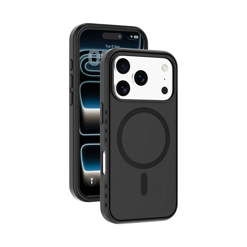 Husă cellularline icy mag pentru apple iphone 17 pro max, negru 3