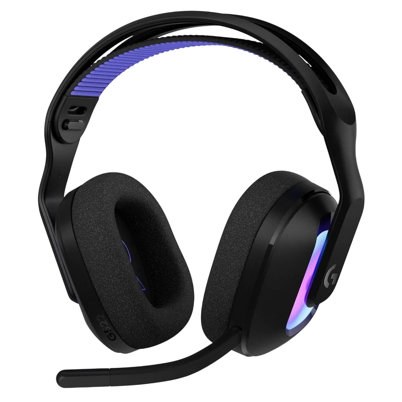 Căști logitech g522, bluetooth/usb, negru 5