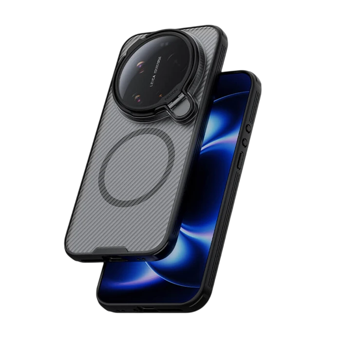 Husă nillkin xiaomi 17 ultra camshield prop magnetic, transparent 3