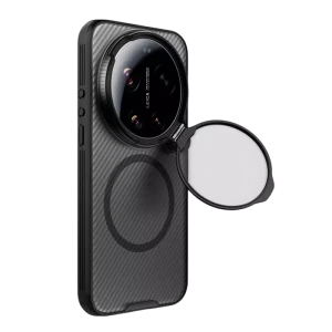 Чехол nillkin xiaomi 17 ultra camshield prop magnetic, прозрачный