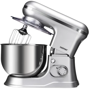 Миксер стационарный zelmer zkr1360, серебристый