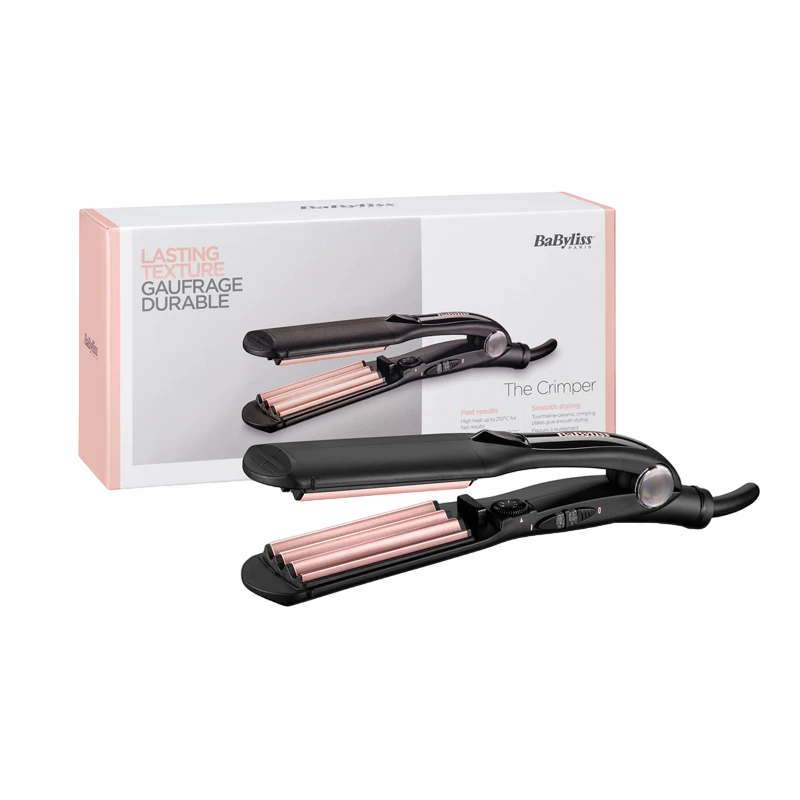 Плойка babyliss the crimper 2165ce, чёрный 10