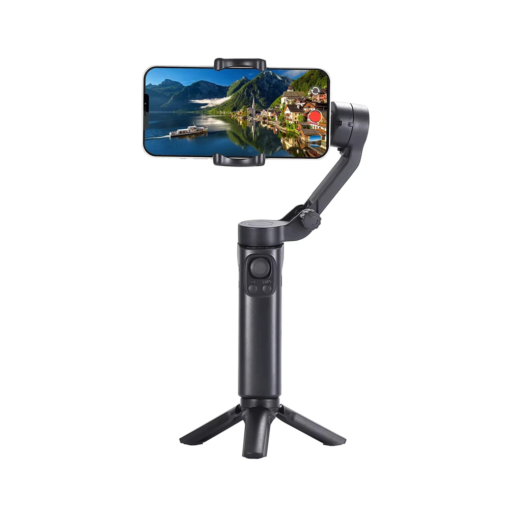 3-axis smartphone gimbal stabilizer model f5 plus, dark grey 2