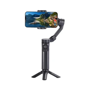 3-axis smartphone gimbal stabilizer model f5 plus, dark grey Thumbnail 2