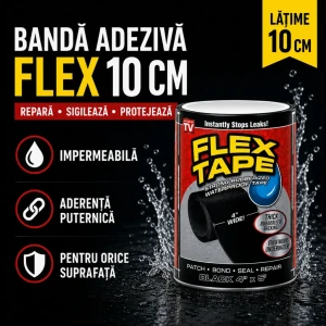 Bandă adezivă flex tape 10cm