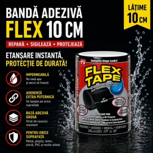 Сверхсильная клейкая лента flex – 10см Thumbnail 1
