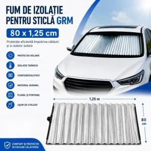 Fum de izolație pentru sticlă grm, 80*1,25cm (00694) Thumbnail 1