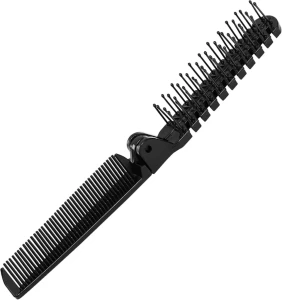Pieptene pliabil cu doua parti, #h20, black, 20-001d