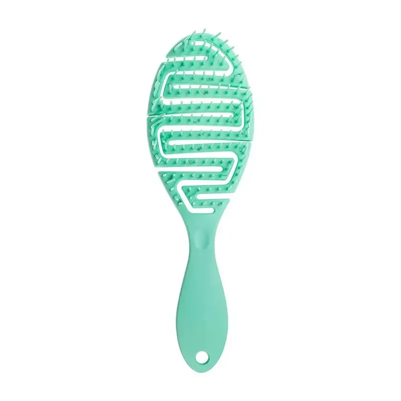 Pieptene-masajor elastic pt scalp, oval black #952, 20-061.0, (culoare aleatorie) 3