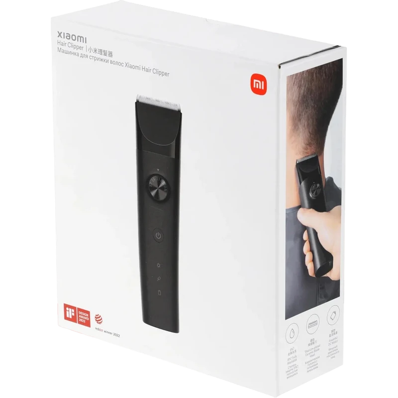 Машинка для стрижки xiaomi hair clipper, чёрный 6