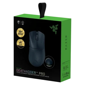 Gaming mouse razer deathadder v4 pro, negru Thumbnail 4