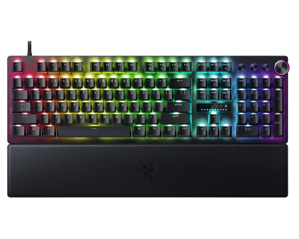 Клавиатура razer huntsman v3 pro, проводное, чёрный 4