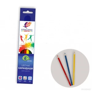 Creioane color   6 cul  classica 29с 1709-08  луч Thumbnail 2