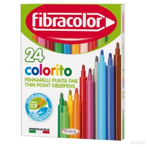Фломастеры 24цв  моющиеся  fibracolor 10539sw024se  /6/72 Thumbnail 2