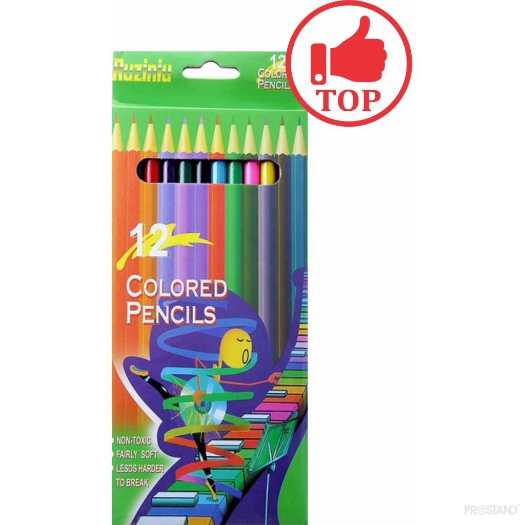 Creioane color 12 cul. 7-12a / 10010-12 2