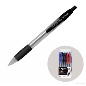 Ручка шариковая hi-text grip  901 20901rf012sm   1/12/360 negru