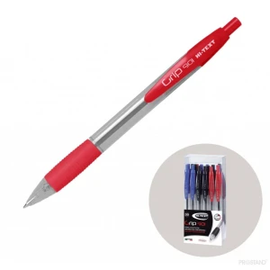 Ручка шариковая hi-text grip  901 20901rf012sm   1/12/360 rosu
