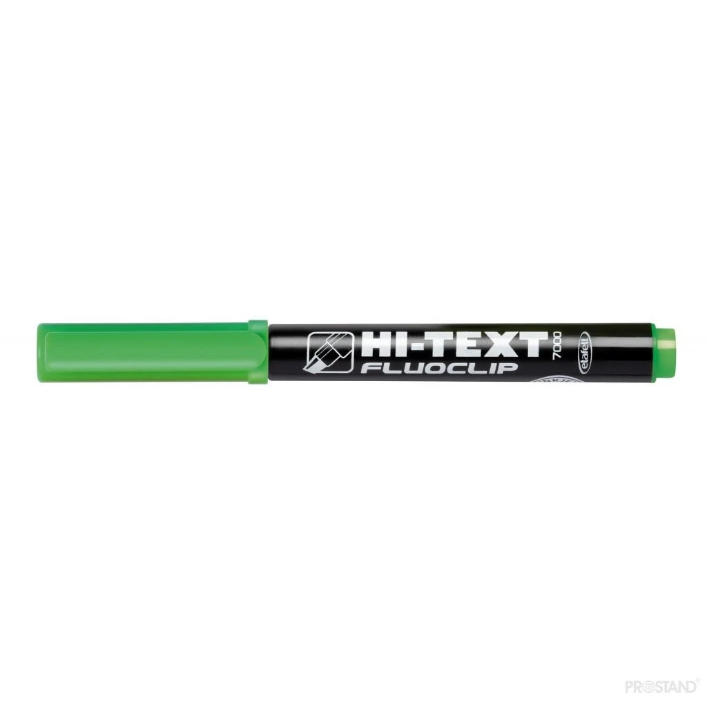 Textmarker  hi-text fluoclip 7000 064  verde 2