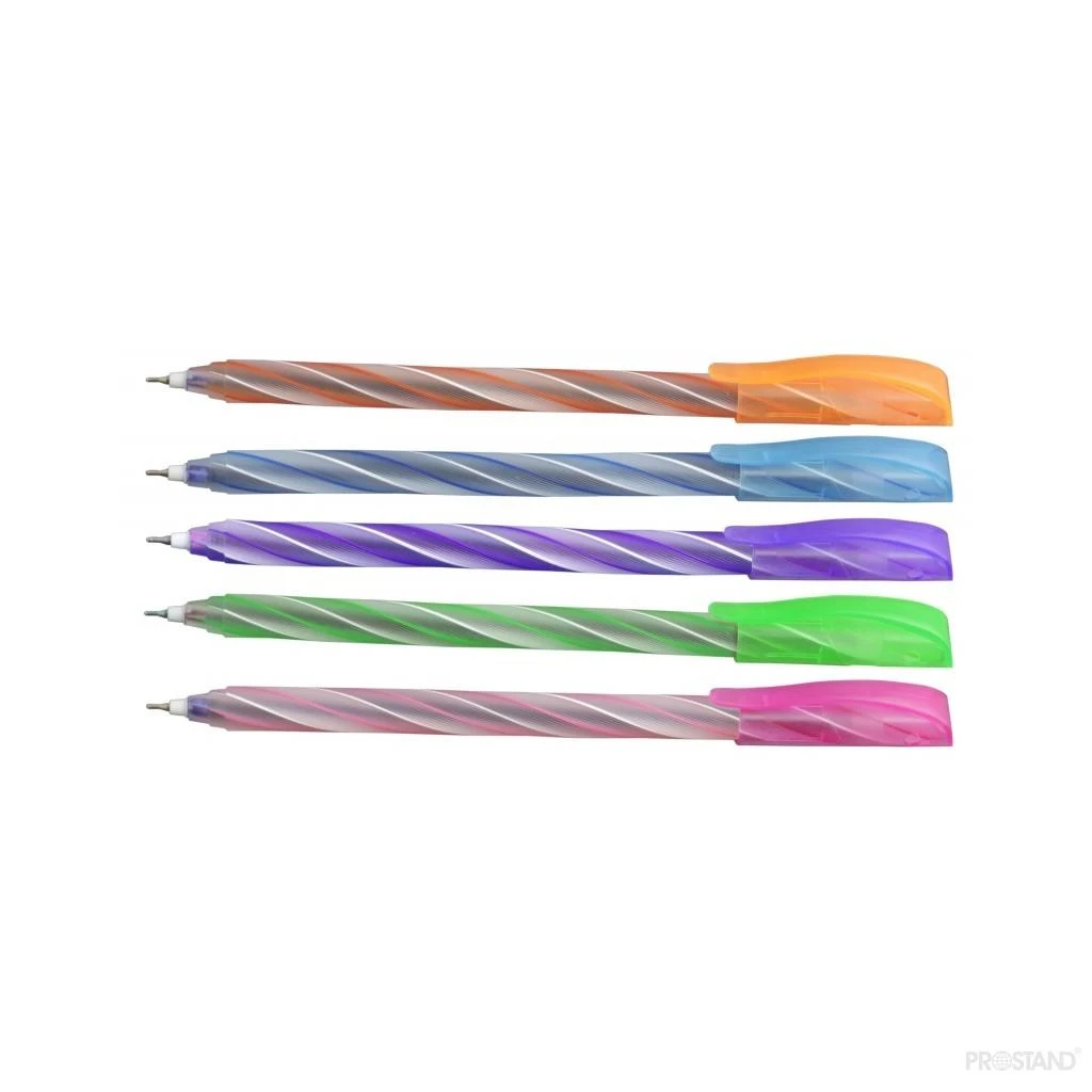 Pix cu bila linc candy 0,6mm 1/50  7008 albastra 2