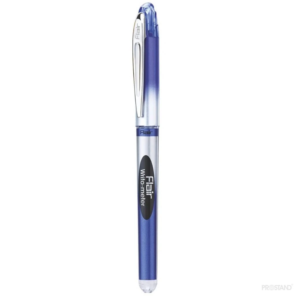 Ручка шариковая flair writometer 743e 0,6 мм синяя 1/12/1152 2