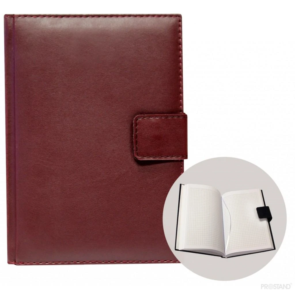 Agenda 140*200 mm lizy (185/185k) cu buton bordeaux 2