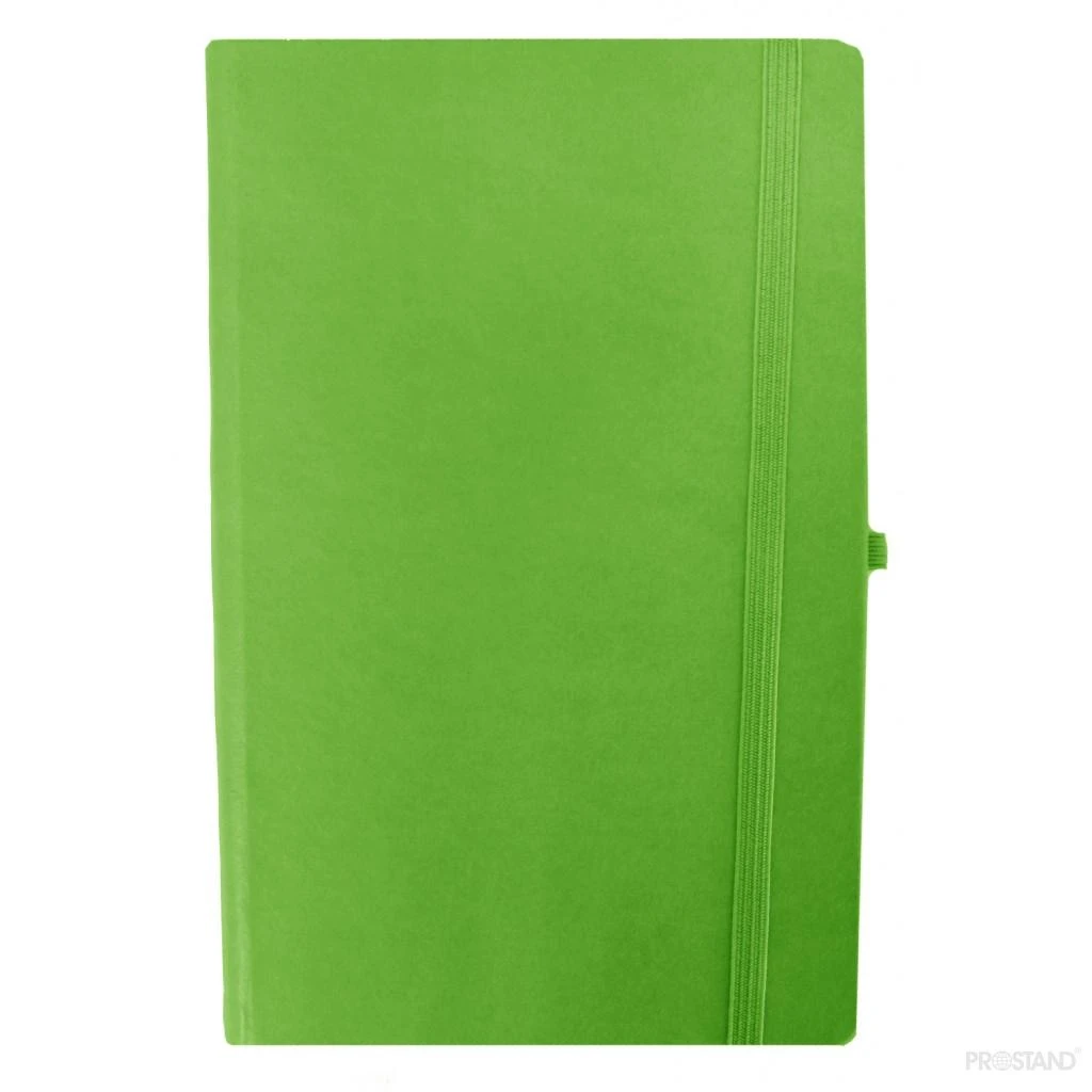 Ежедневник без даты 130*210мм ivory в линейку на резинке lizy ecl 1/50 verde 2