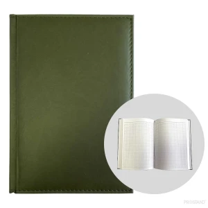 Ежедневник без даты 140*200мм lizy th180k в клетку 1/40 verde Thumbnail 2
