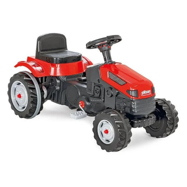 Tractor cu remorca active, roșu 6